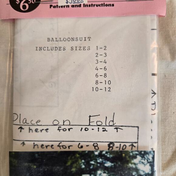 Flour Sack Children Jumper Pattern Kit and 3 Flour Sacks O'le School Flour New - Picture 9 of 12